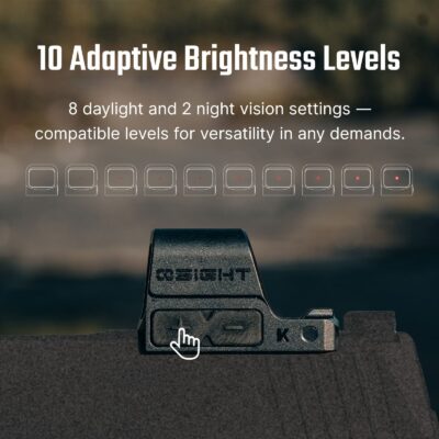 OLIGHT Osight K Red Dot Sight, RMR Footprint - Black OD-A-OLIGHT036 asgbox.pl OLIGHT Osight K Red Dot Sight, RMR Footprint - Black OD-A-OLIGHT036 asgbox.pl