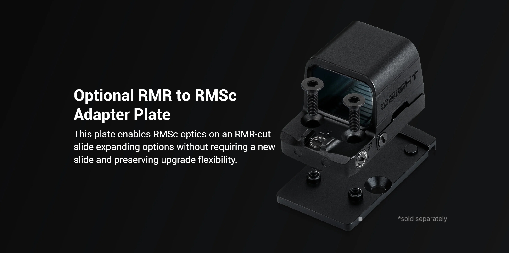 OLIGHT Osight SE Red Dot Sight, RMR Footprint - Black OD-A-OLIGHT037 asgbox.pl OLIGHT Osight SE Red Dot Sight, RMR Footprint - Black - obrazek 2