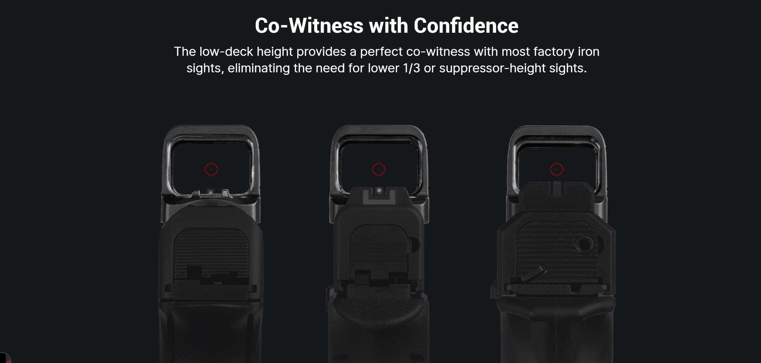 OLIGHT Osight SE Red Dot Sight, RMR Footprint - Black OD-A-OLIGHT037 asgbox.pl OLIGHT Osight SE Red Dot Sight, RMR Footprint - Black - obrazek 11