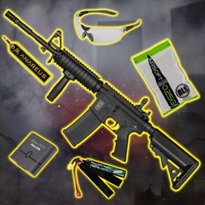 STARTER PACK Set M4A1 RIS (SA-C03 CORE(TM) HAL ETU(TM)) - Black