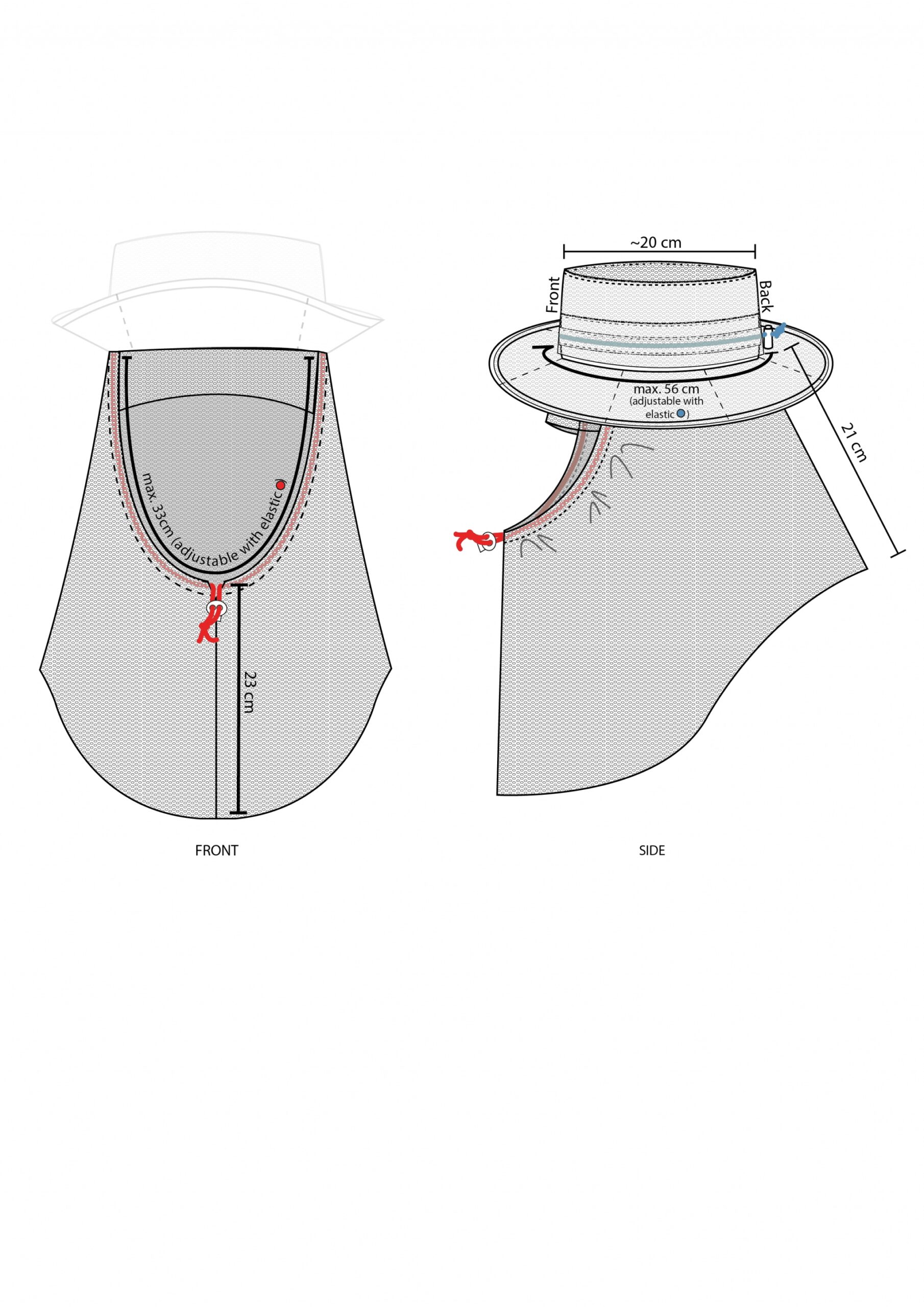 Novritsch 3D GHILLIE SUIT Sniper Boonie Hat - Amber OD-A-NOVRITSCH87-AM asgbox.pl Novritsch 3D GHILLIE SUIT Sniper Boonie Hat - Amber - obrazek 7