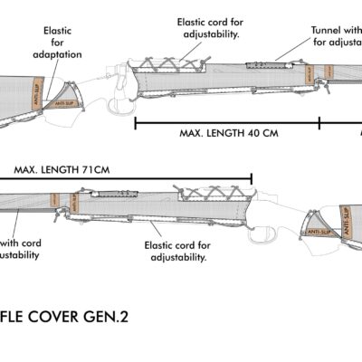 Novritsch VSR / M24 Rifle 3D Camouflage Cover - Everglade OD-A-NOVRITSCH90-EVE asgbox.pl Novritsch VSR / M24 Rifle 3D Camouflage Cover - Everglade OD-A-NOVRITSCH90-EVE asgbox.pl
