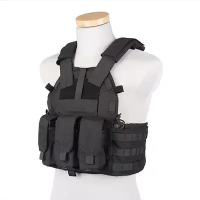 Kamizelka Taktyczna typu 94K Plate Carrier M4 - Czarny OD-G-EME-18-016935-00 asgbox.pl