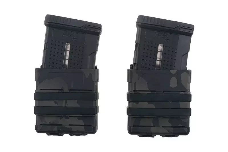 Zestaw 2 ładownic FAST na magazynki 7,62 - MC Black OD-G-FMA-19-022417-00 asgbox.pl asgbox.pl - Zestaw 2 ładownic FAST na magazynki 7