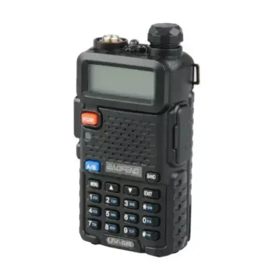 Ręczna, dwukanałowa radiostacja Baofeng UV-5R - krótka bateria (VHF / UHF) OD-G-BAO-31-011464-00 asgbox.pl