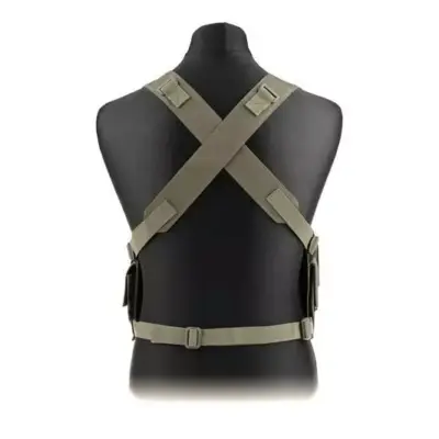 Kamizelka taktyczna typu Chest Rig - oliwkowa OD-G-GFT-18-007964-00 asgbox.pl
