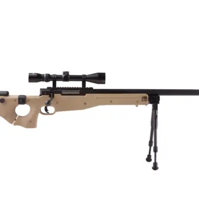 Replika karabinu snajperskiego MB08D - z lunetą i dwójnogiem - tan OD-G-WEL-03-017865-00 asgbox.pl