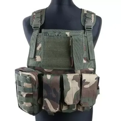 Kamizelka taktyczna typu MBSS Plate Carrier - US Woodland OD-G-GFT-18-000362-00 asgbox.pl Kamizelka taktyczna typu MBSS Plate Carrier - US Woodland OD-G-GFT-18-000362-00 asgbox.pl