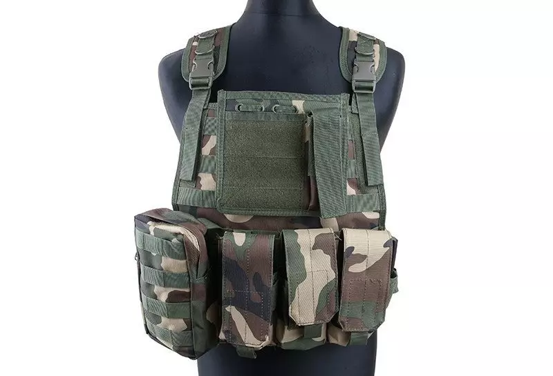 Kamizelka taktyczna typu MBSS Plate Carrier - US Woodland OD-G-GFT-18-000362-00 asgbox.pl Kamizelka taktyczna typu MBSS Plate Carrier - US Woodland - obrazek 3
