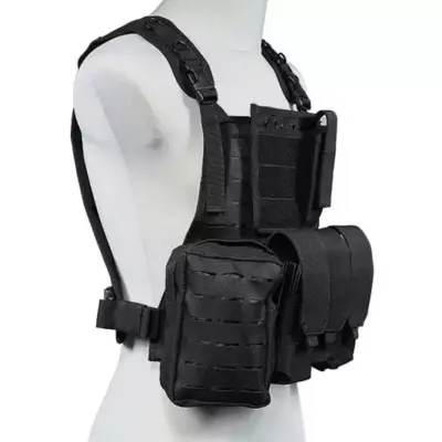 Kamizelka taktyczna typu MBSS (LaserCut) - Czarna OD-G-GFT-18-018408-00 asgbox.pl Kamizelka taktyczna typu MBSS (LaserCut) - Czarna OD-G-GFT-18-018408-00 asgbox.pl