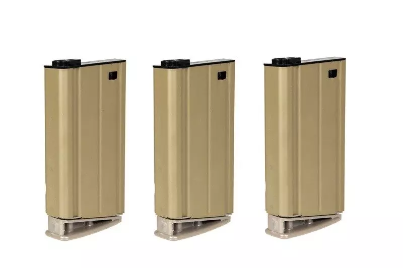 Zestaw 3 magazynków mid-cap 160 kulek do replik SCAR H - tan OD-G-VFC-05-020461-00 asgbox.pl Zestaw 3 magazynków mid-cap 160 kulek do replik SCAR H - tan - obrazek 2