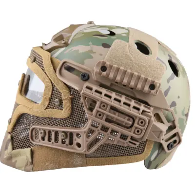 Replika kasku FAST PJ G4 System z osłoną twarzy - MC OD-G-EME-21-016950-00 asgbox.pl