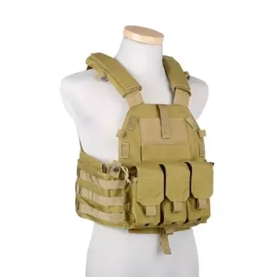 Kamizelka Taktyczna typu 94K Plate Carrier M4 - Khaki OD-G-EME-18-016934-00 asgbox.pl