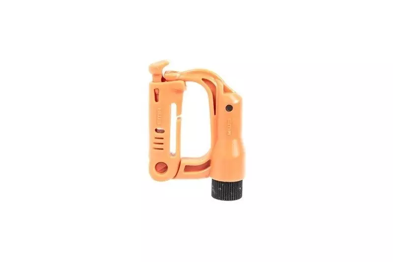 Klamra typu Grmlock z latarką (niebieskie światło) - pomarańczowe OD-G-FMA-31-022570-00 asgbox.pl Klamra typu Grmlock z latarką (niebieskie światło) - pomarańczowe - obrazek 2