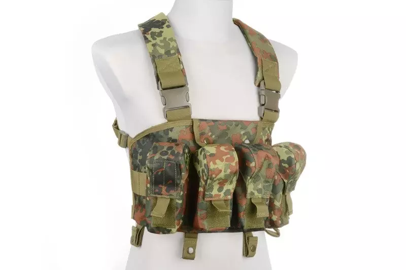 Kamizelka taktyczna typu Chest Rigg - Flecktarn OD-G-GFT-18-000952-00 asgbox.pl Kamizelka taktyczna typu Chest Rigg - Flecktarn - obrazek 3