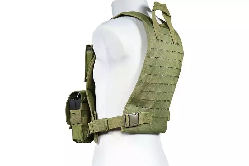 Kamizelka taktyczna typu MBSS (LaserCut) - oliwkowa OD-G-GFT-18-018407-00 asgbox.pl asgbox.pl - Kamizelka taktyczna typu MBSS (LaserCut) - oliwkowa