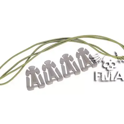 asgbox.pl - Zestaw klipsów mocujących - tan