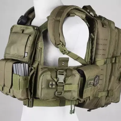 Mała apteczka zrywana MOLLE - czarna OD-G-PRI-19-019381-00 asgbox.pl