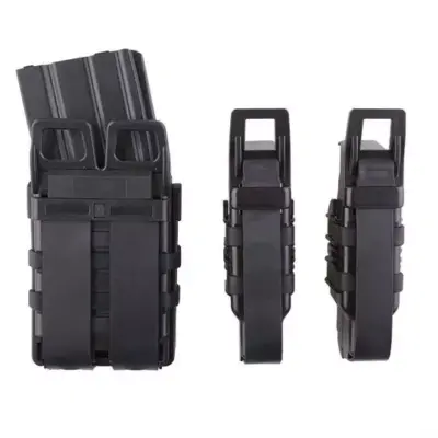 Zestaw ładownic Open III (2 XS+1 M) na magazynki pistoletowe + 5,56 - czarna OD-G-PRI-19-017422-00 asgbox.pl