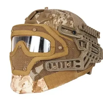 Replika kasku FAST PJ G4 System z osłoną twarzy - Desert OD-G-EME-21-021510-00 asgbox.pl Replika kasku FAST PJ G4 System z osłoną twarzy - Desert OD-G-EME-21-021510-00 asgbox.pl