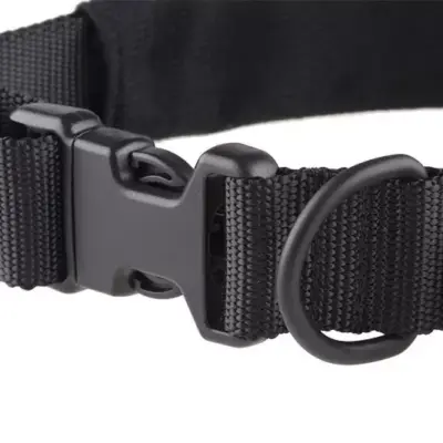 Alternative view of Taktyczna obroża dla psa - czarna