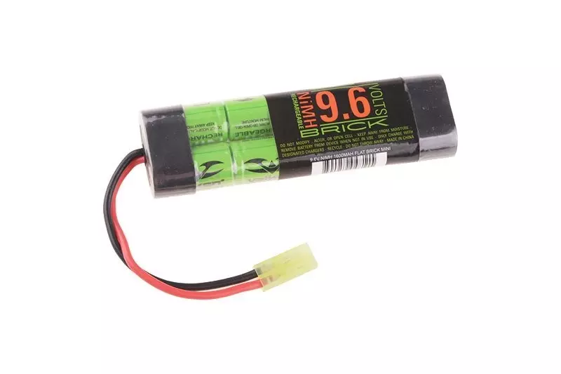 Akumulator NiMH 9.6V 1600mAh - Flat Brick Mini OD-G-VLK-06-018481-00 asgbox.pl asgbox.pl - Akumulator NiMH 9.6V 1600mAh - Flat Brick Mini
