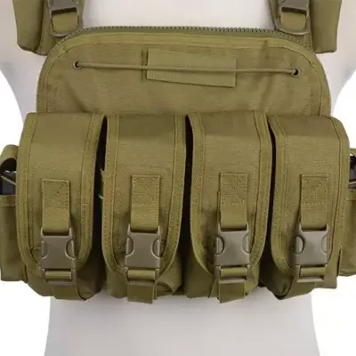 Kamizelka taktyczna Commander Chest Rig - oliwkowa OD-G-GFT-18-016380-00 asgbox.pl