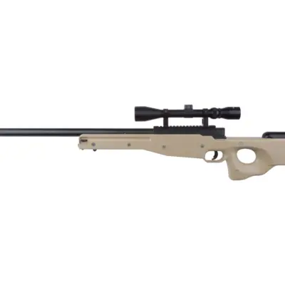 Replika karabinu snajperskiego MB01 z lunetą - tan OD-G-WEL-03-019103-00 asgbox.pl