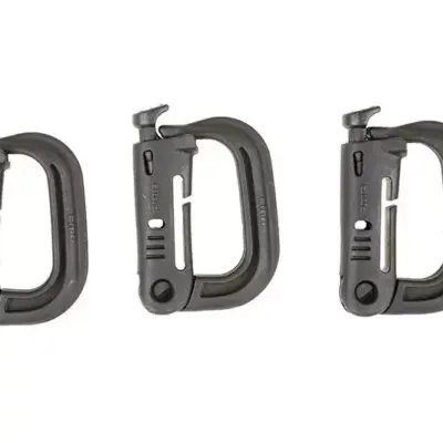 asgbox.pl - Zestaw 3 klamer typu Grmlock - czarny
