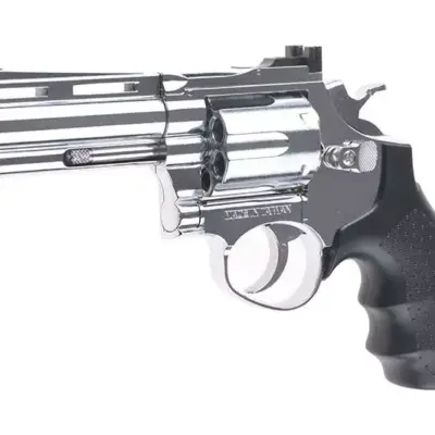 Replika rewolweru HG132C-1 - srebrna OD-G-HFC-02-020361-00 asgbox.pl