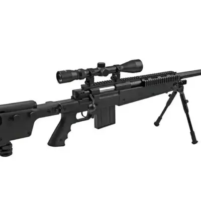 Alternative view of Replika karabinu snajperskiego MB4407D - z lunetą i dwójnogiem