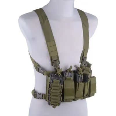 Kamizelka Fast Chest Rig - oliwkowa OD-G-GFT-18-018419-00 asgbox.pl
