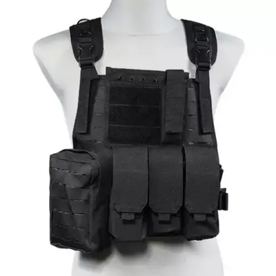 Kamizelka taktyczna typu MBSS (LaserCut) - Czarna OD-G-GFT-18-018408-00 asgbox.pl Kamizelka taktyczna typu MBSS (LaserCut) - Czarna OD-G-GFT-18-018408-00 asgbox.pl