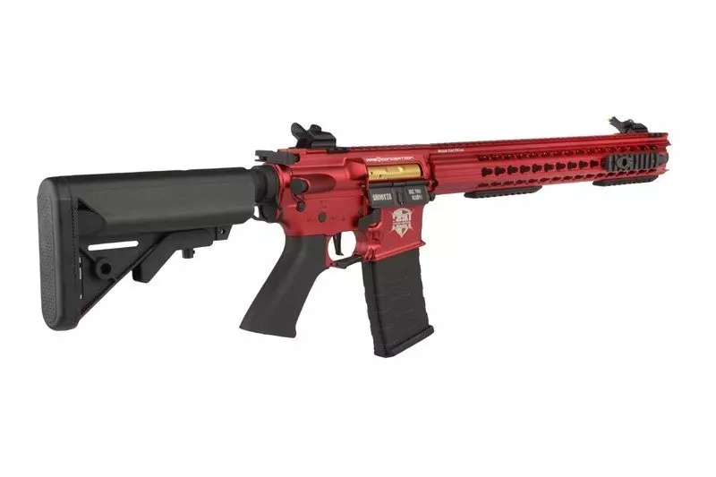 Replika karabinka ASR119 BOAR KeyMod - czarny/czerwony OD-G-APS-01-012168-00 asgbox.pl Replika karabinka ASR119 BOAR KeyMod - czarny/czerwony - obrazek 4