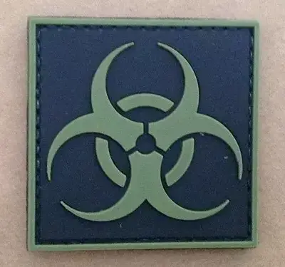 asgbox.pl - Naszywka 3D - Biohazard