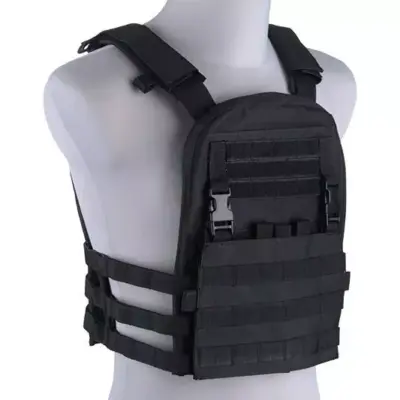Kamizelka typu plate carrier z odpinanym panelem - czarna OD-G-GFT-18-018423-00 asgbox.pl