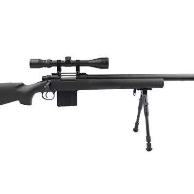 Replika karabinu snajperskiego MB4404D - z lunetą i dwójnogiem OD-G-WEL-03-006017-00 asgbox.pl