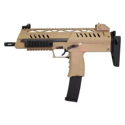 Alternative view of Replika pistoletu maszynowego SMG8 - tan