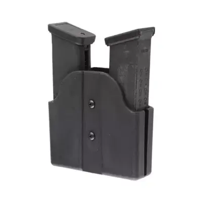 Alternative view of Podwójna ładownica na magazynki pistoletowe (na pas) - czarna