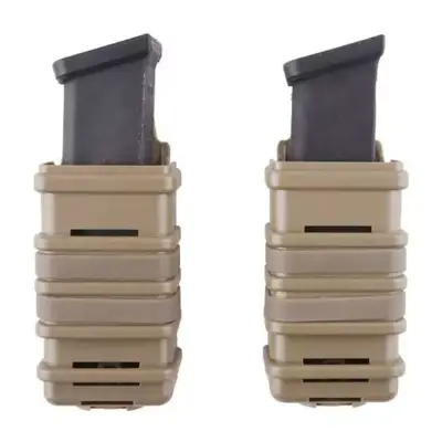 Podwójna ładownica Open III (S) na magazynki pistoletowe - tan OD-G-PRI-19-017418-00 asgbox.pl