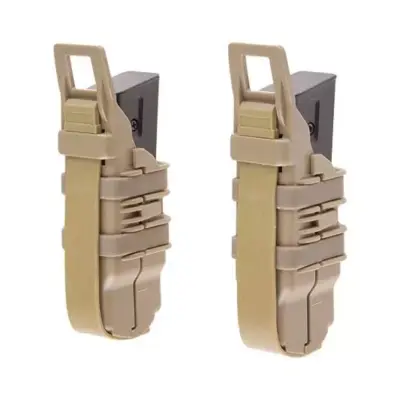 Podwójna ładownica Open III (XS) na magazynki pistoletowe - tan OD-G-PRI-19-017421-00 asgbox.pl