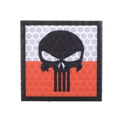asgbox.pl - Naszywka IR - PUNISHER 5x5