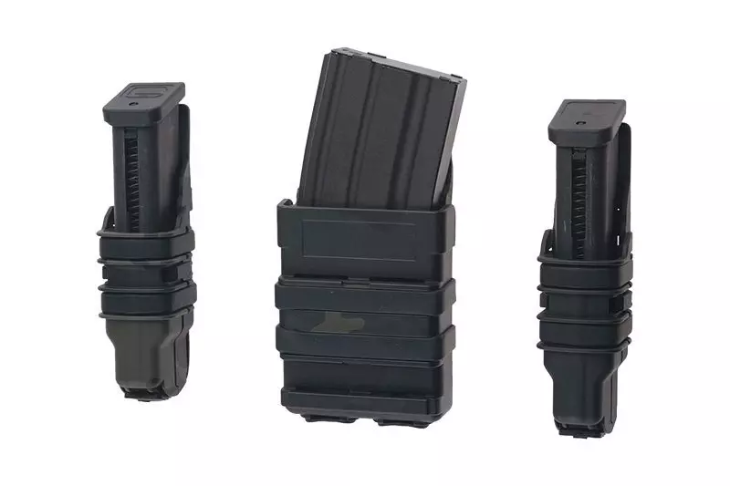 Zestaw ładownic FAST na magazynki 5,56 i 9mm - MC Black OD-G-FMA-19-022416-00 asgbox.pl asgbox.pl - Zestaw ładownic FAST na magazynki 5