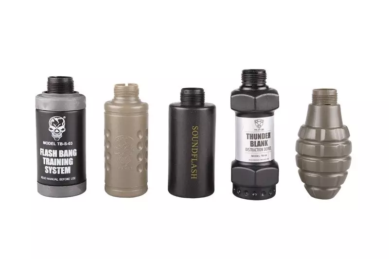 Zestaw granatów Hakkotsu Thunder B - MultiPack OD-G-APS-04-011341-00 asgbox.pl Zestaw granatów Hakkotsu Thunder B - MultiPack - obrazek 2