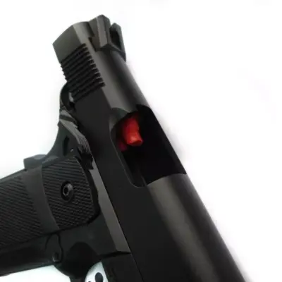 Replika pistoletu KP-05 (green gas) - czarna OD-G-KJW-02-000762-00 asgbox.pl