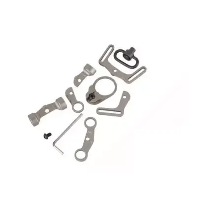 asgbox.pl - Wielofunkcyjny zestaw uchwytów do zawieszenia taktycznego GBB - Srebrny