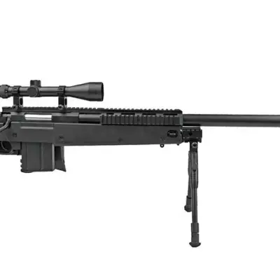 Replika karabinu snajperskiego MB4406D - z lunetą i dwójnogiem OD-G-WEL-03-006021-00 asgbox.pl