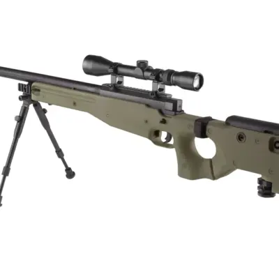 Replika karabinu snajperskiego MB08D - z lunetą i dwójnogiem - oliwkowa OD-G-WEL-03-017864-00 asgbox.pl