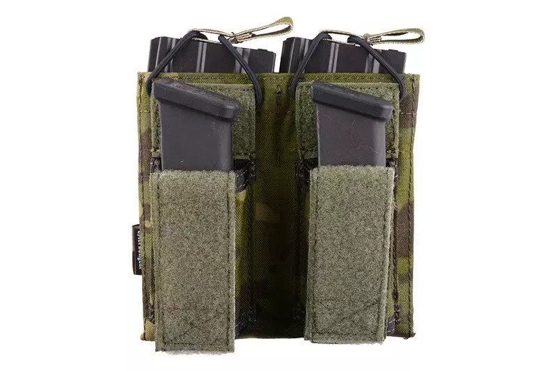 Podwójna ładownica Open Top na magazynki M4/M16 + pistoletowe - Multicam Tropic OD-G-EME-19-019163-00 asgbox.pl Podwójna ładownica Open Top na magazynki M4/M16 + pistoletowe - Multicam Tropic - obrazek 3