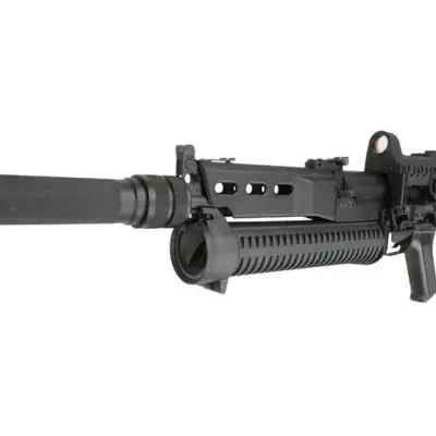 Replika pistoletu maszynowego PP-19 Bizon-2 z tłumikiem i kolimatorem OD-G-SVB-01-004020-00 asgbox.pl Replika pistoletu maszynowego PP-19 Bizon-2 z tłumikiem i kolimatorem OD-G-SVB-01-004020-00 asgbox.pl